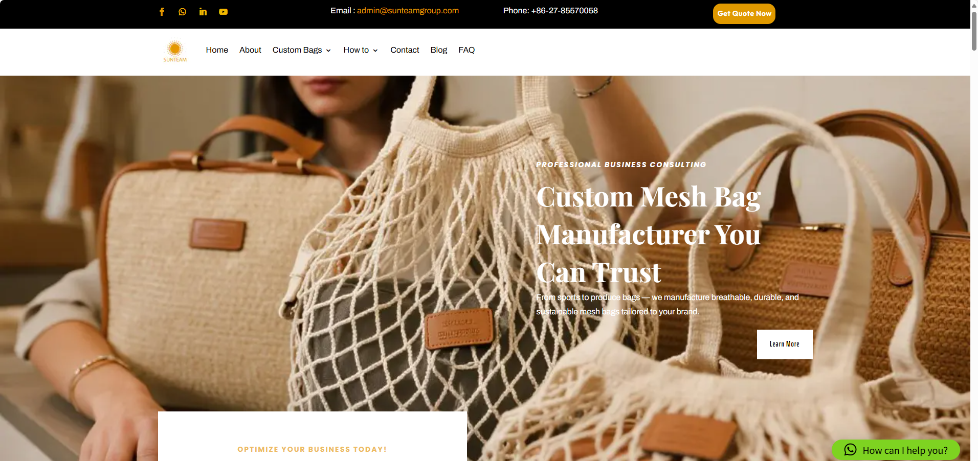 Mesh Bag Manufacturers
