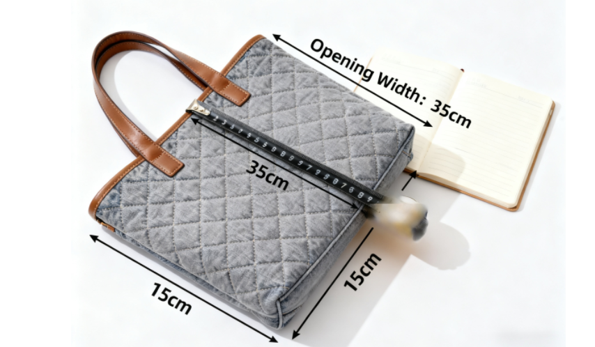 Custom Quilted Tote Bag