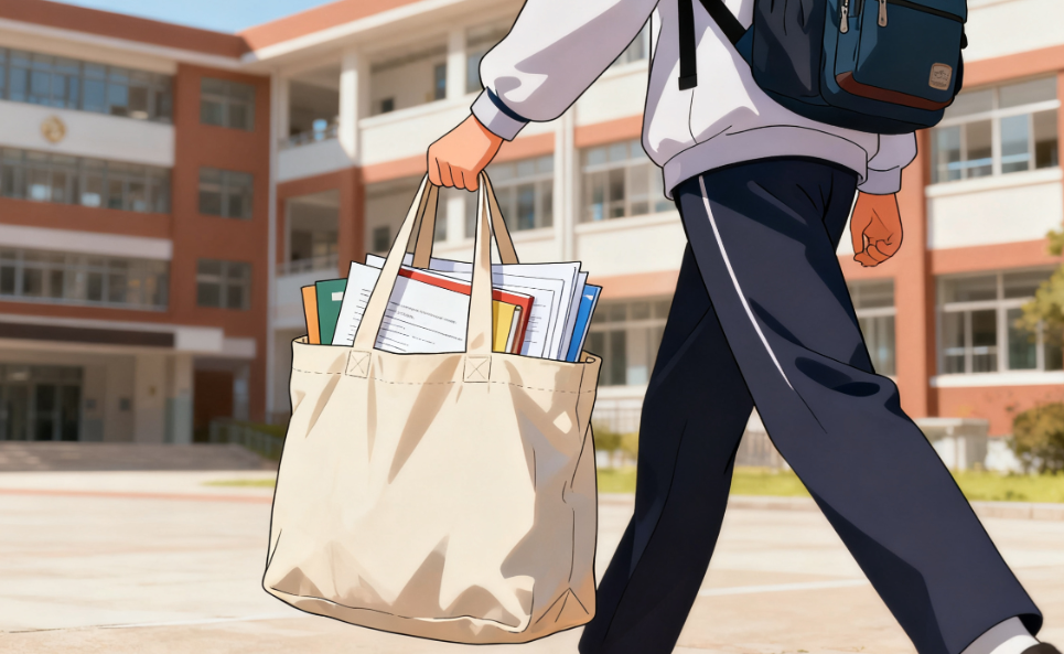 leather tote bag